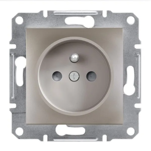 Schneider EPH2800269 Asfora Bronz Çocuk Korumalı UPS Priz