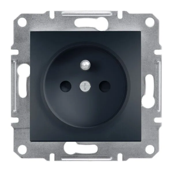 Schneider EPH2800271 Asfora Antrasit Çocuk Korumalı UPS Priz