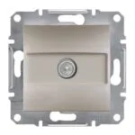 Schneider EPH3200169 Asfora Tekli 1DB Bronz Sonlu Tv Prizi