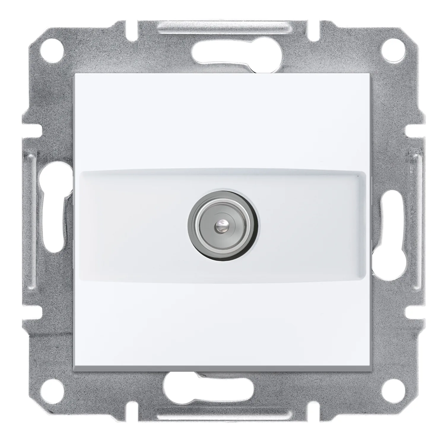 EPH3270121 - Main Schneider EPH3270121 Asfora 1DB Beyaz Çerçevesiz Sonlu Tv Prizi