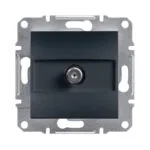 Schneider EPH3700171 Asfora Antrasit 1DB Sonlu Sat Prizi