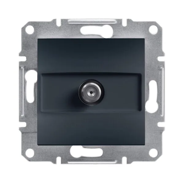 Schneider EPH3700171 Asfora Antrasit 1DB Sonlu Sat Prizi