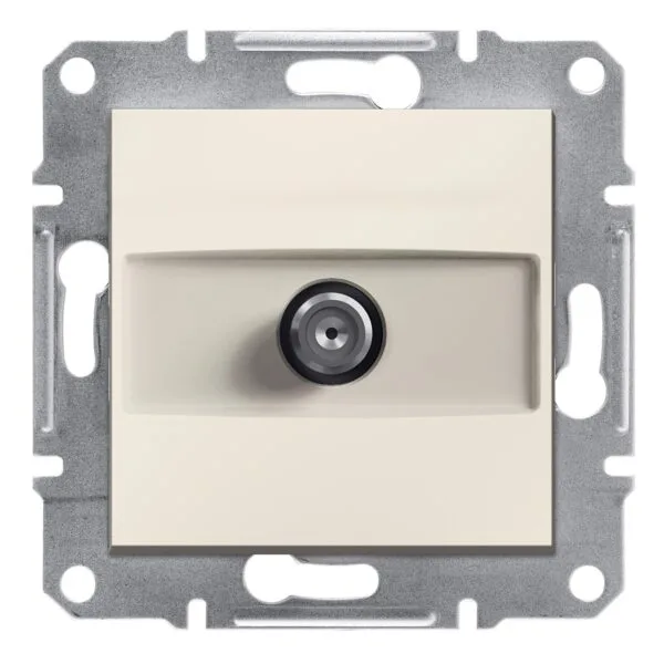 Schneider EPH3770123 Asfora Krem Çerçevesiz 1DB Uydu Sat Prizi