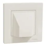 Schneider EPH5500123 Asfora Çerçeveli Krem Kablo Çıkışı
