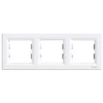 Schneider EPH5800321 Asfora 3Lü Beyaz Çerçeve