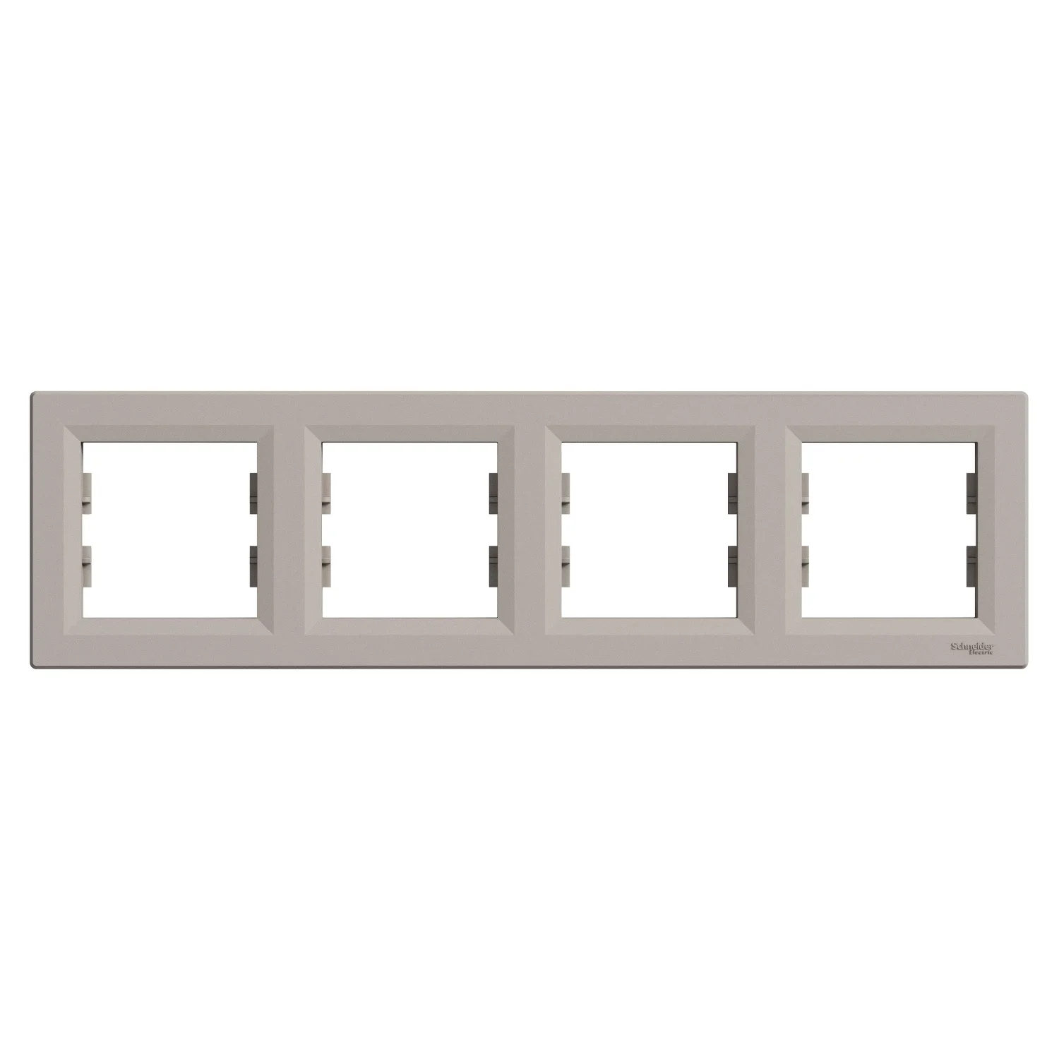 EPH5800469 - Main Schneider EPH5800469 Asfora 4Lü Bronz Yatay Çerçeve
