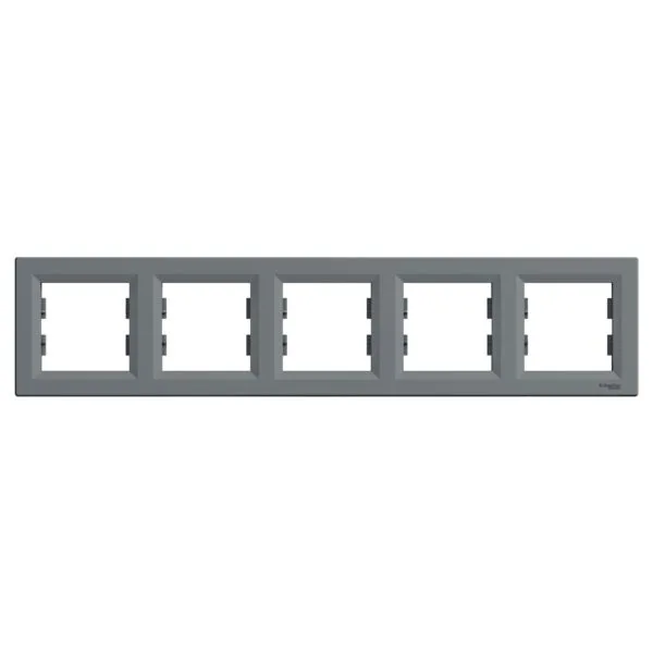 Schneider EPH5800562 Beşli Asfora Çelik Yatay Çerçeve