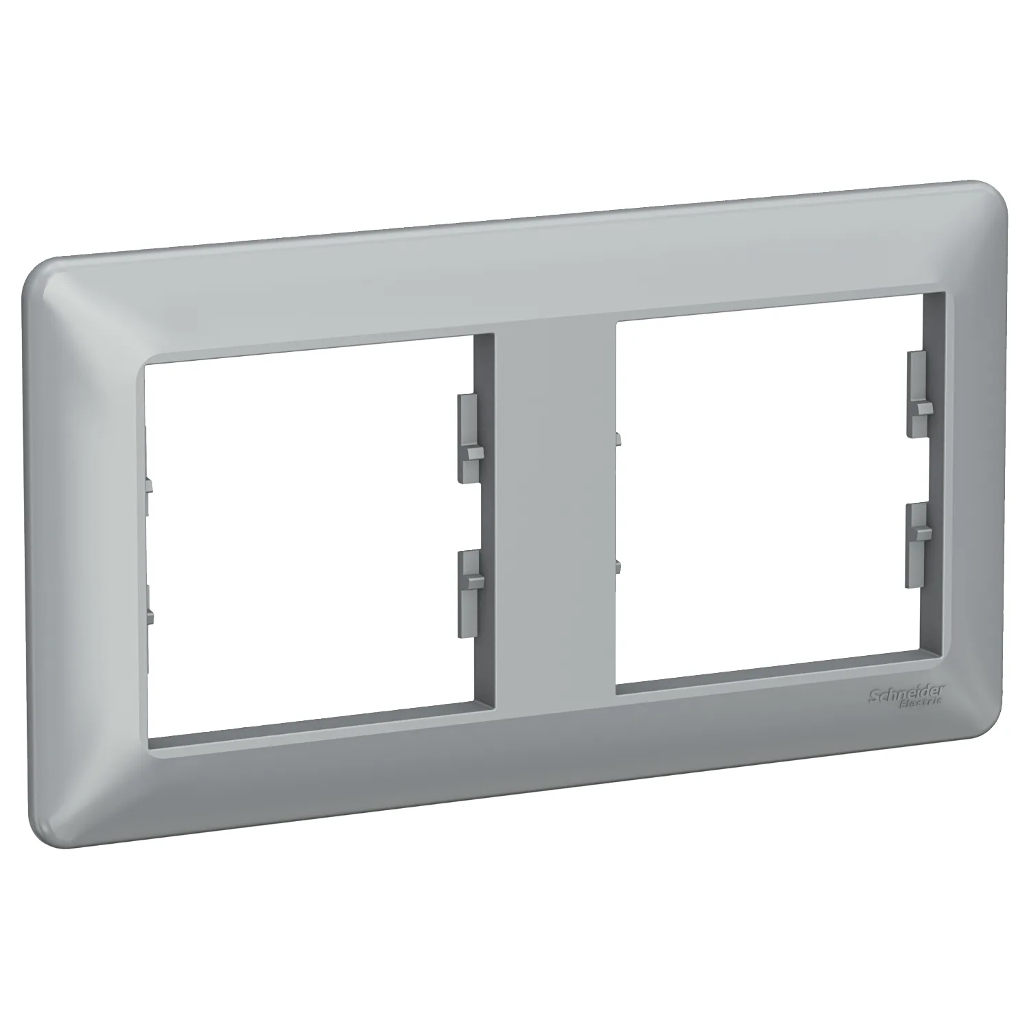 EPH5805261 - Main Schneider EPH5805261 Asfora Em Plus 2LI Alüminyum Yatay Anahtar Priz Çerçevesi
