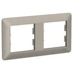 Schneider EPH5805269 Asfora Em Plus 2LI Bronz Yatay Anahtar Priz Çerçevesi