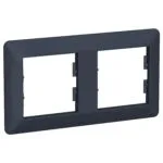 Schneider EPH5805271 Asfora Em Plus 2LI Antrasit Yatay Anahtar Priz Çerçevesi