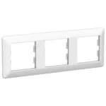 Schneider EPH5805321 Asfora Em 3Lü Beyaz Yatay Çerçeve