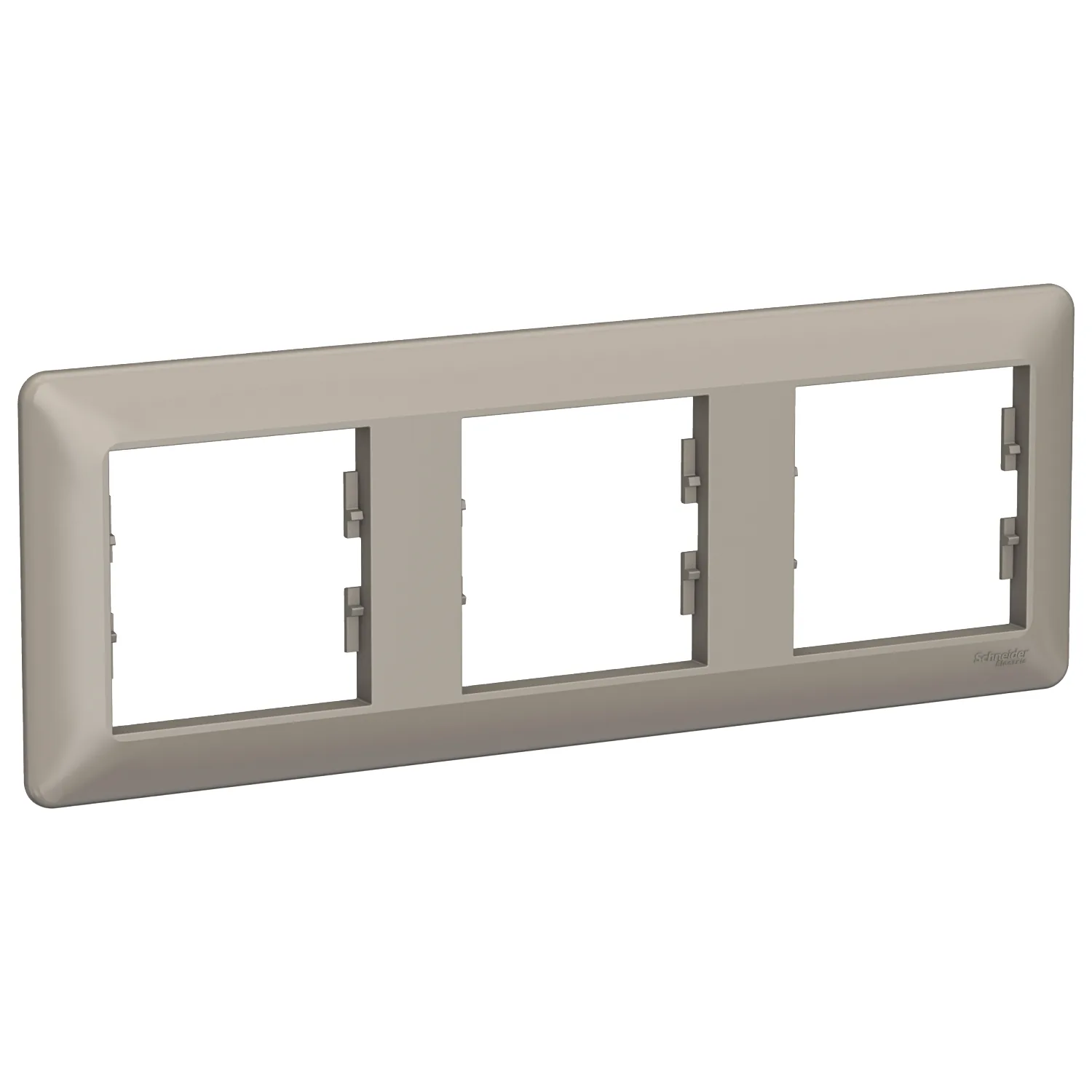 EPH5805369 - Main Schneider EPH5805369 Asfora Em Plus 3Lü Bronz Yatay Priz Çerçevesi