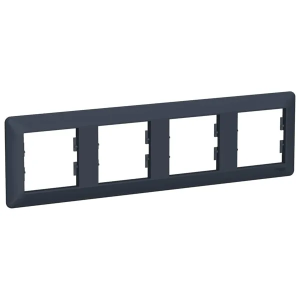 Schneider EPH5805471 Asfora Em Plus 4Lü Antrasit Yatay Priz Çerçevesi