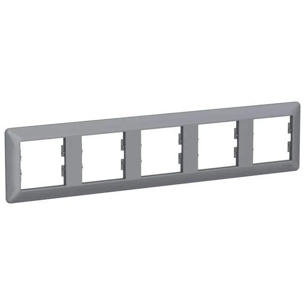 Schneider EPH5805562 Asfora Em Plus 5LI Çelik Yatay Priz Çerçevesi