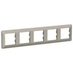 Schneider EPH5805569 Asfora Em Plus 5LI Bronz Yatay Priz Çerçevesi