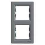 Schneider EPH5810262 İkili Asfora Çelik Dikey Çerçeve