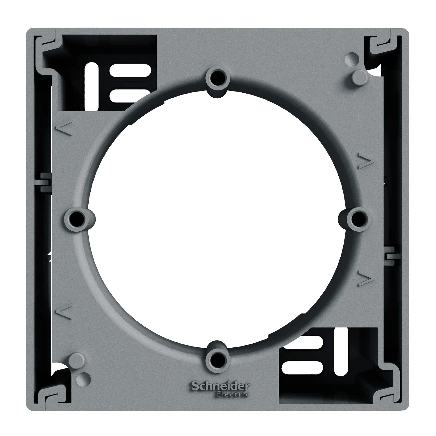 EPH6100162 - Main Schneider EPH6100162 Asfora Tekli Çelik Sıva Üstü Çerçeve