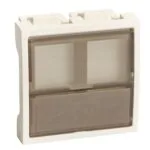 Schneider ETK45245E Pks Ultra 2li 45x45mm Beyaz Kablo Kanalı için Veri Soketi