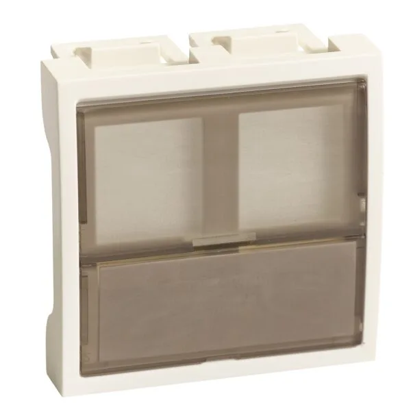 Schneider ETK45245E Pks Ultra 2li 45x45mm Beyaz Kablo Kanalı için Veri Soketi