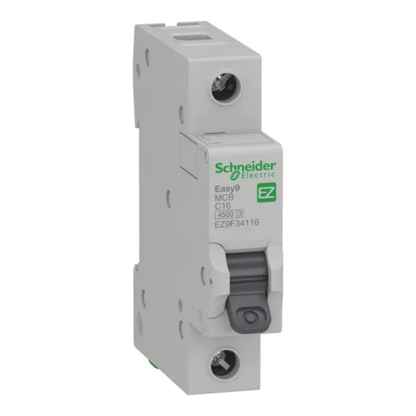 Schneider EZ9F34116 EASY9 1P 16A 4.5KA C Tipi Otomatik Sigorta