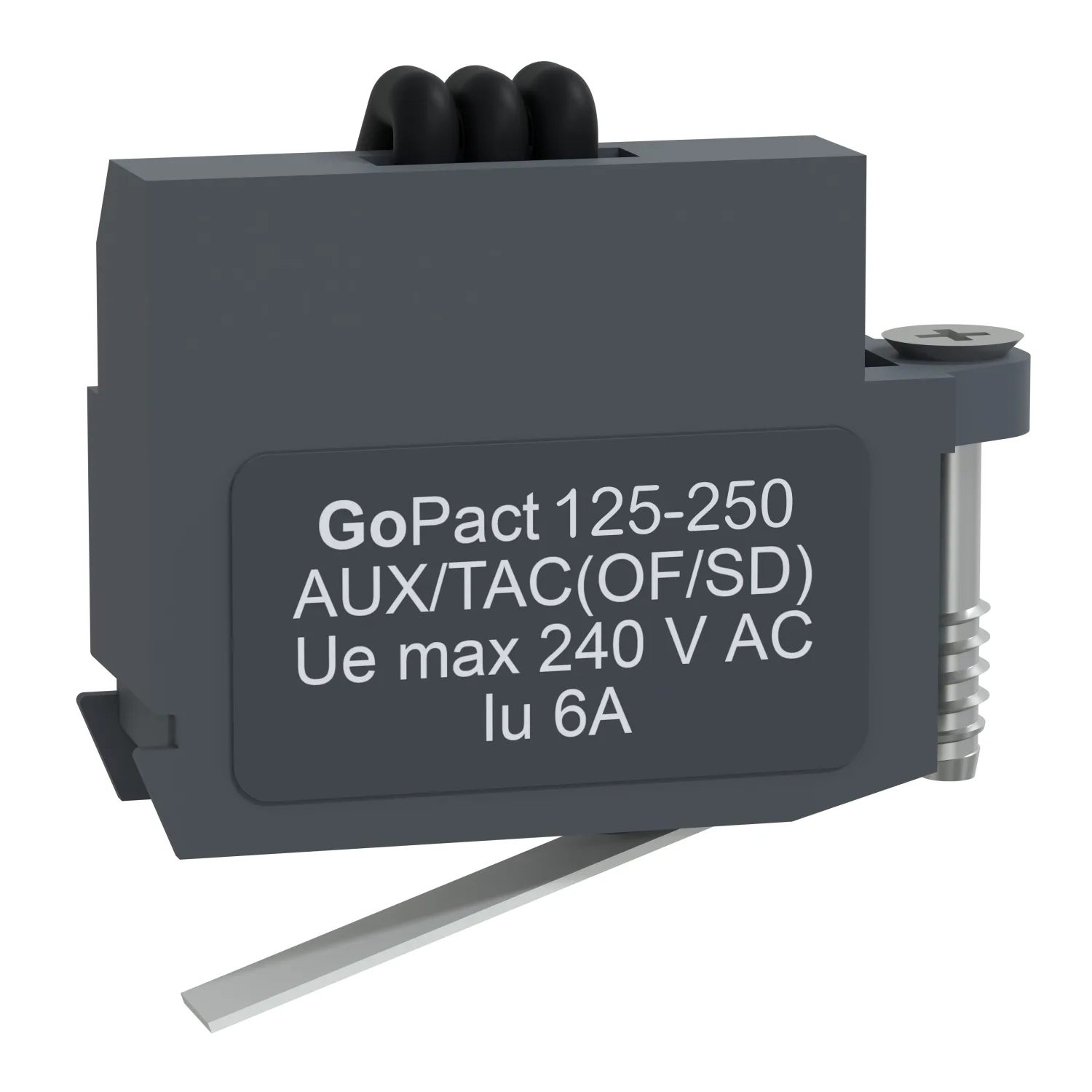 G12-25AUX240 - Main Schneider G12-25AUX240 GoPact MCCB 125-250 240V OF/SD Yardımcı Kontak