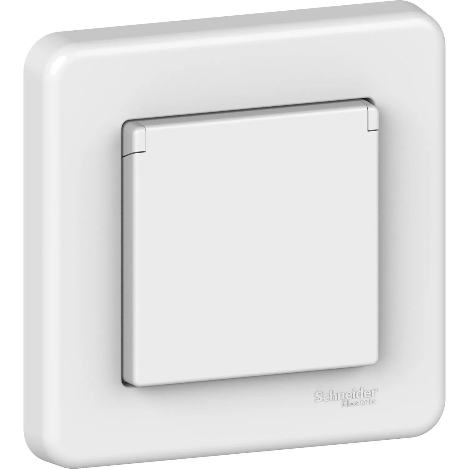 LNA3100221 - Main Schneider LNA3100221 Leona 16A Beyaz Çerçeveli Kapaklı Çocuk Korumalı Topraklı Priz