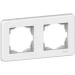 Schneider LNA5800221 Leona 2LI Beyaz Yatay Çerçeve