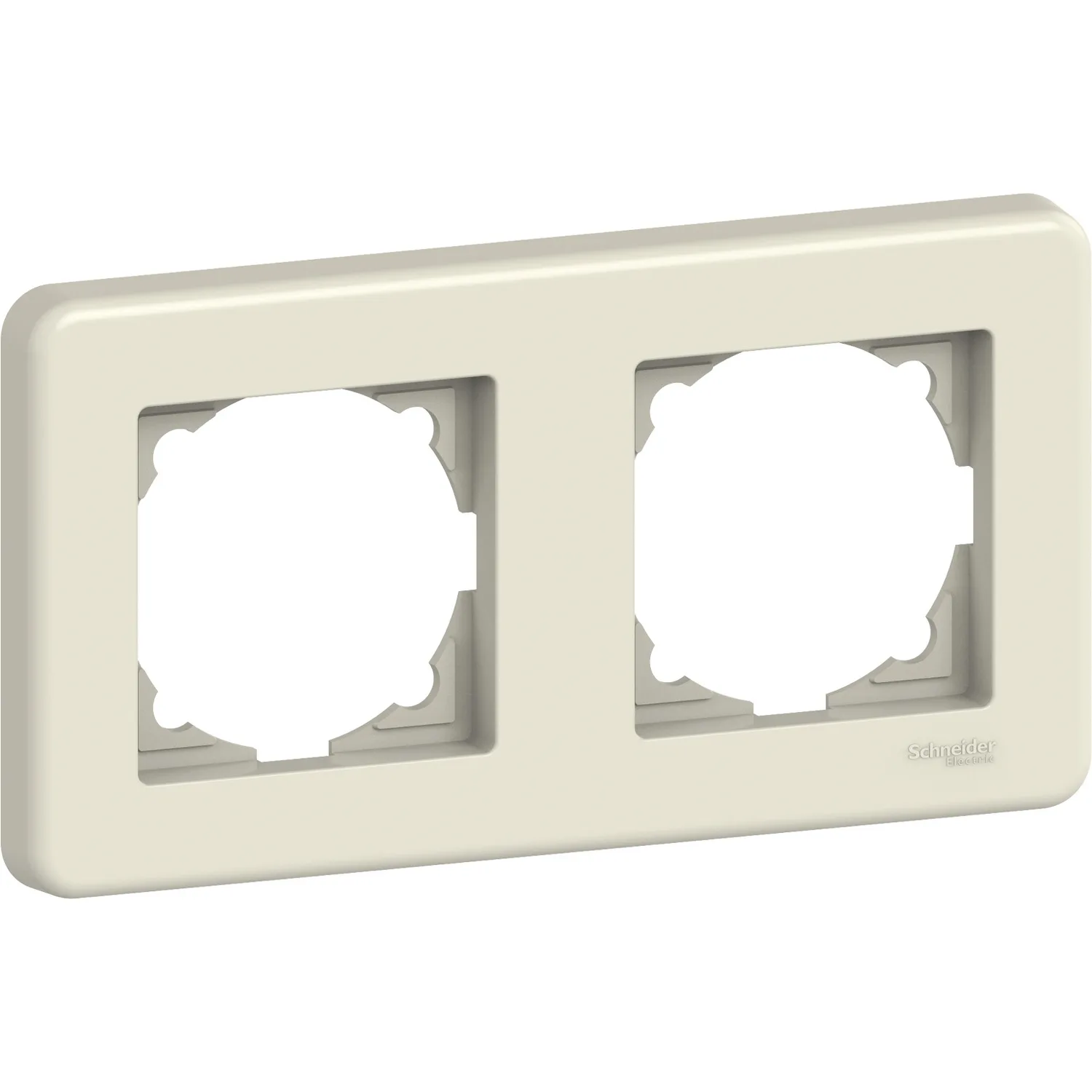 LNA5800223 - Main Schneider LNA5800223 Leona 2LI Krem Yatay Çerçeve