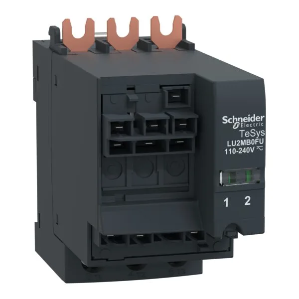 Schneider LU2MB0FU Lu2M 110-240V DC/AC 32A 50-60Hz Doğrudan Montajlı Değiştirici Blok