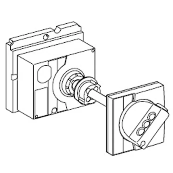 Schneider LV429338 Uzatmalı Döner Kurma Kolu