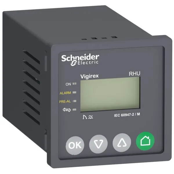 Schneider LV481001 Vıgırex Rhus 220/240AC 50/60Hz 30mA 30A 0-4.5Sn Gecikmeli Kaçak Akım İzleme Rölesi