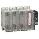 Schneider LV481444 Fupact Gsd400 400A 4P Dın Nh2 Tipi Ön ve Sağ Taraf Kontrollü Yük Ayırıcı Sigorta