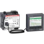 Schneider METSEPM8214 Powerlogic Pm8000 Pm8214 LV DC Uzaktan İzleme DIN Ray Montajlı Ölçüm Cihazı