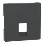 Schneider MTN4215-6034 Antrasit Tekli Rj11 Telefon Tuş Kapağı