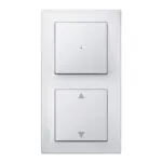 Schneider MTN478219 M-SMART 2 Tuşlu Kutup Beyaz Parlak Çerçeve