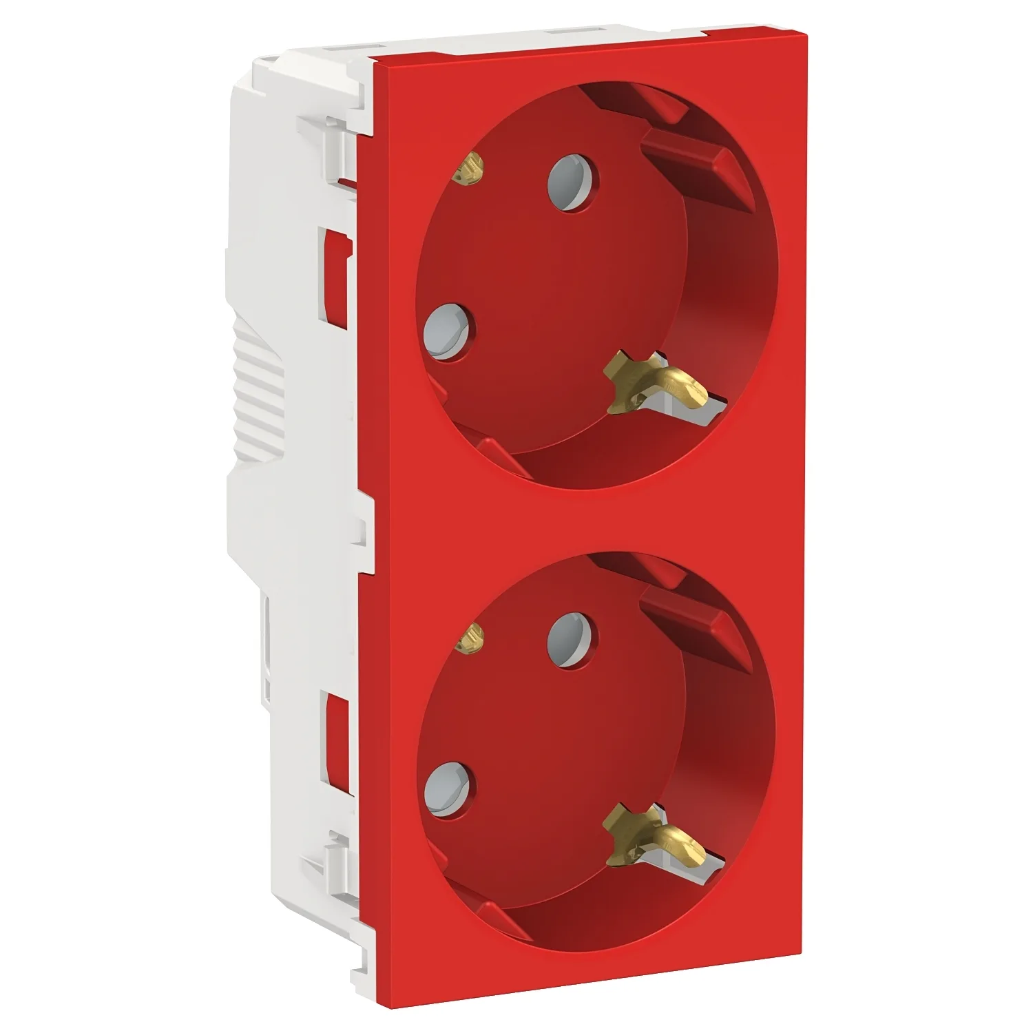 NU306703A - Main Schneider NU306703A Yeni Unica 2li Kırmızı Çocuk Korumalı Topraklı Priz