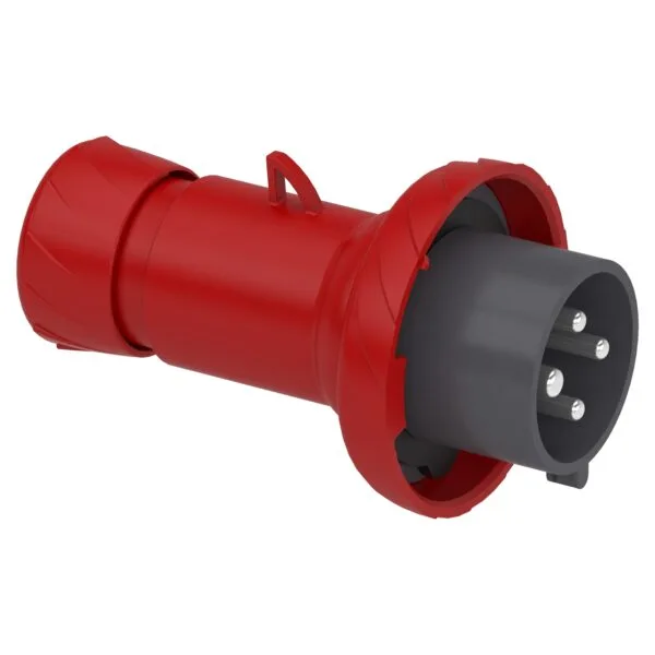 Schneider PKE32M7C4 PratiKa 3x32 3P+E IP67 Vidalı Bağlantı Düz Fiş