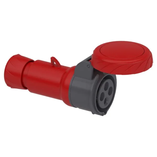 Schneider PKF16M734 4x16A IP67 3P+T Trifaze Vidalı CEE Norm Uzatma Prizi