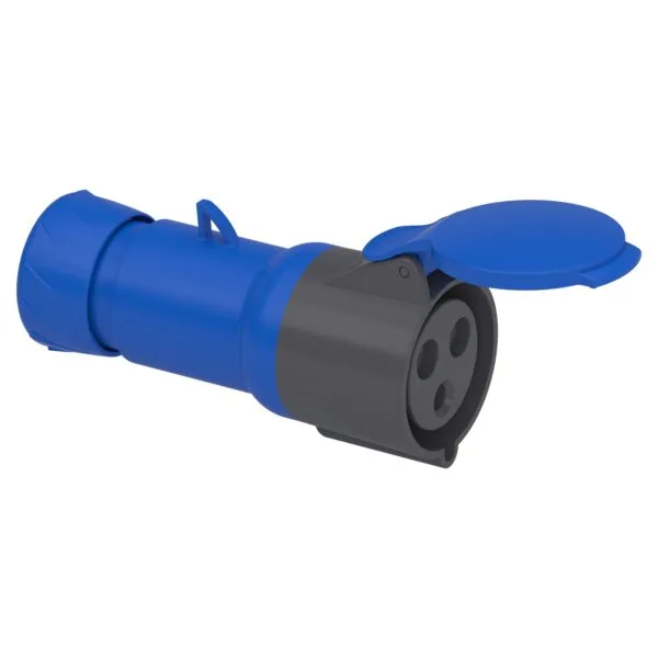 Schneider PKF32M423 3x32A IP44 2P+T Monofaze Vidalı CEE Norm Uzatma Prizi