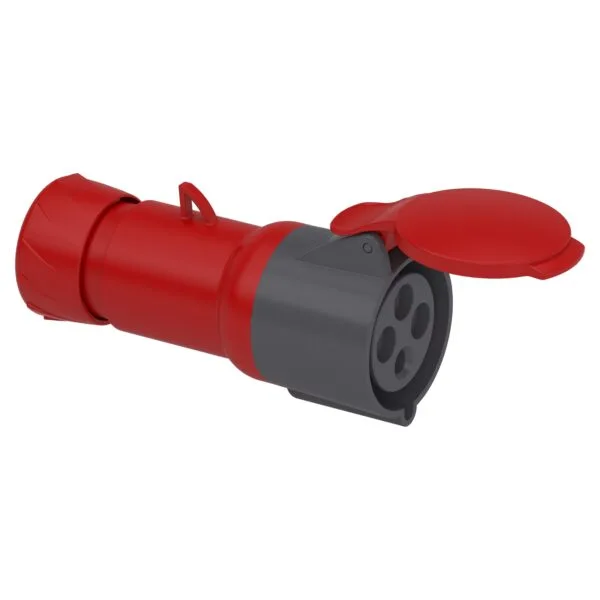 Schneider PKF32M434 4x32A IP44 3P+T Trifaze Vidalı CEE Norm Uzatma Prizi