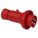 Schneider PKX16M734 4x16A IP67 3P+T Trifaze Hızlı CEE Norm Düz Fiş