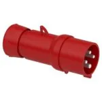 Schneider PKX32M434 4x32A IP44 3P+T Trifaze Hızlı CEE Norm Düz Fiş