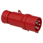 Schneider PKX32M435 5x32A 3P+N+T IP44 Trifaze Hızlı CEE Norm Düz Fiş