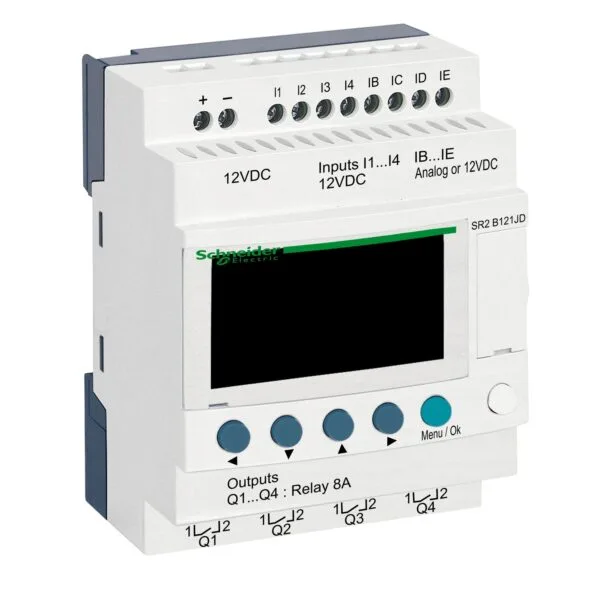 Schneider SR2B121JD 24VDC Zelio Logic Kompakt Akıllı Röle