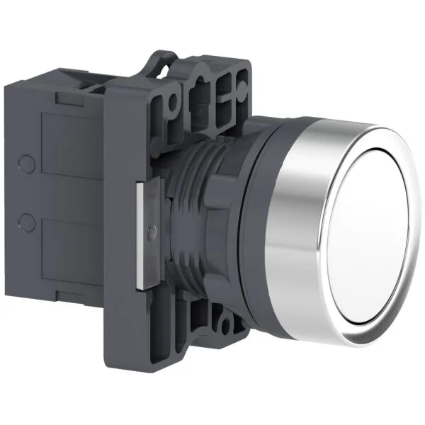 Schneider XA2-EA11 1NA Beyaz Yaylı Buton