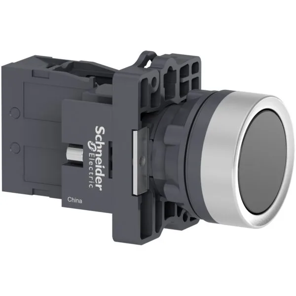 Schneider XA2-EH021 1NA Siyah Kalıcı Buton