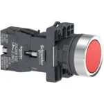 Schneider XA2-EH042 1NK Kırmızı Kalıcı Buton