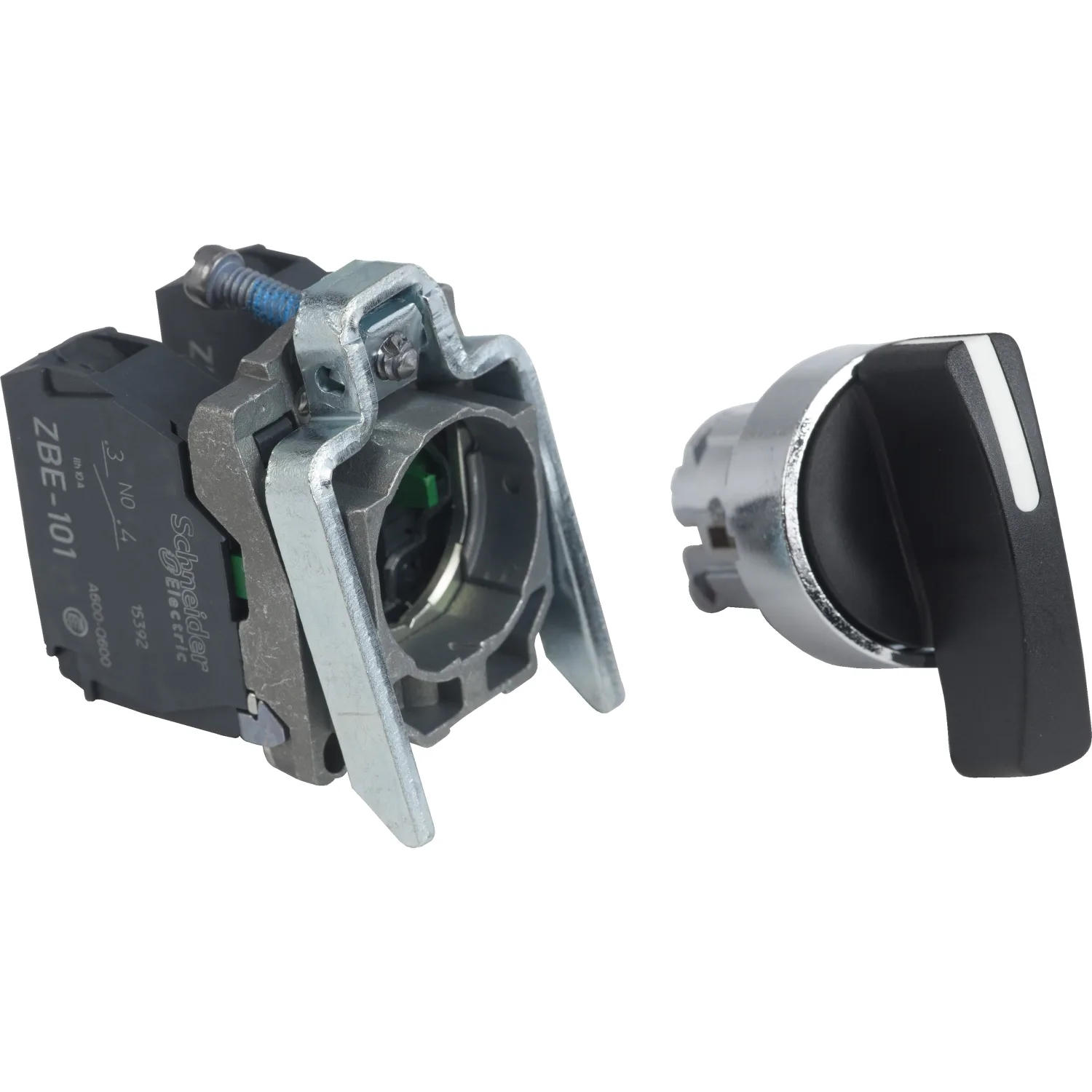 XB4BJ53 - Main Schneider XB4-BJ53 Siyah Uzun Mandallı Buton