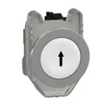 Schneider XB4FA3341 1NA Beyaz Gömülü İşaretli Yaylı Kumanda Butonu