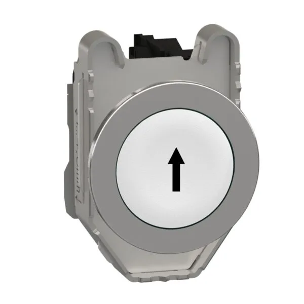 Schneider XB4FA3341 1NA Beyaz Gömülü İşaretli Yaylı Kumanda Butonu